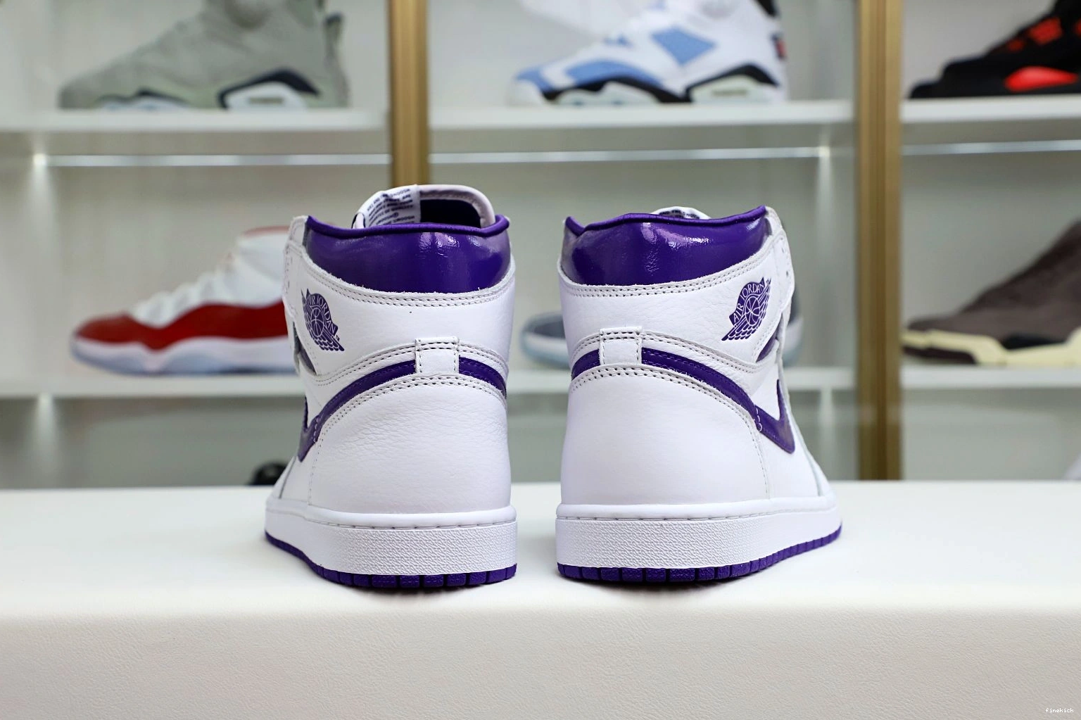 1 OG Air Court Purple Jordan High 0825